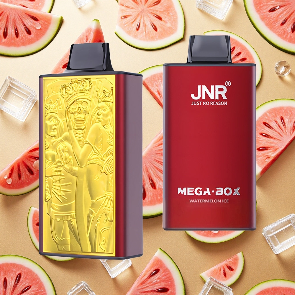 JNR Mega Box 25000 Puffs Vape Melancia Gelo 30ml Capacidade de E-líquido Brasil Atacado