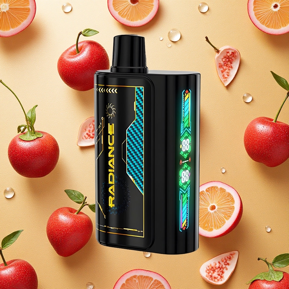 JNR Radiance 31000 Puffs Cereja Refrescante Cola Tela Inteligente de Animação Brasil Atacado