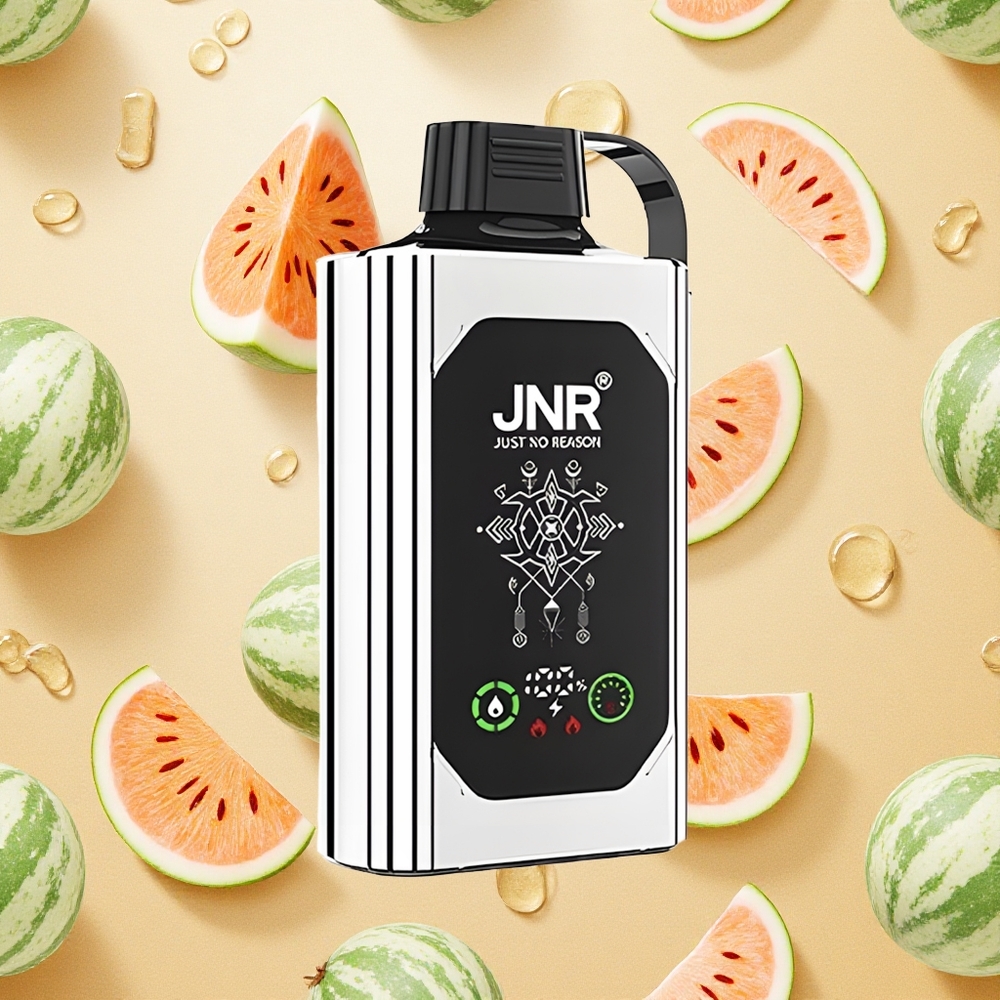 JNR Shisha Hookah Box 20500 Puffs Melancia Dupla Menta HD Display Brasil Atacado