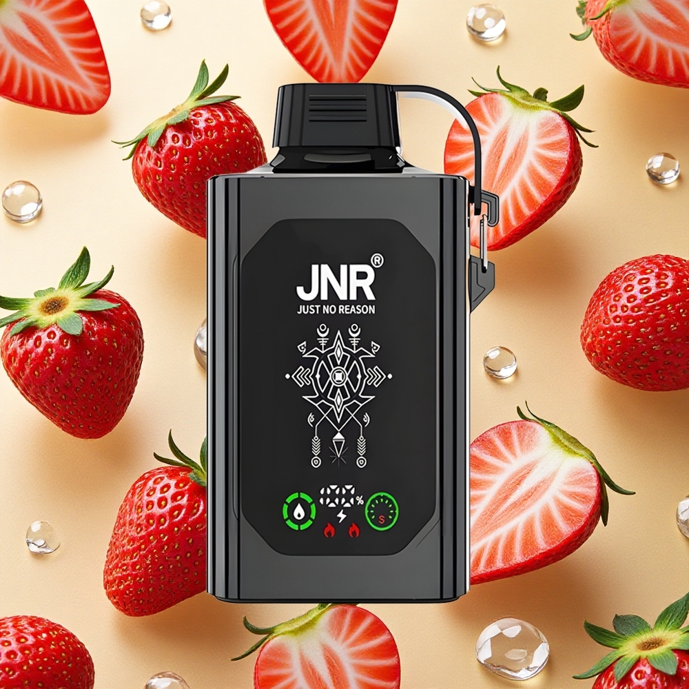 JNR Shisha Hookah Box 20500 Puffs Morango Gelo 25ml Brasil Atacado