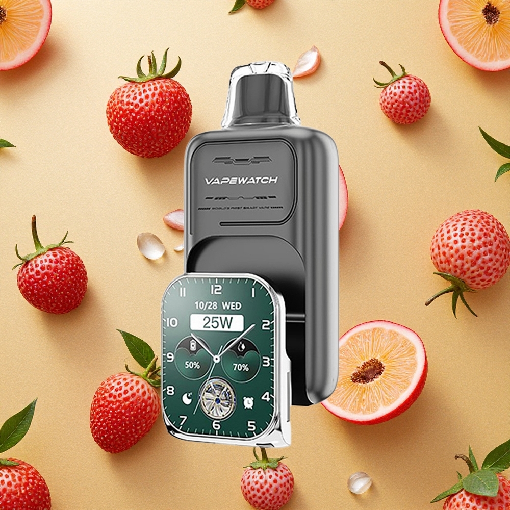 JNR VapeWatch 30000 Puffs Triple Bagas Dispositivo Descartável com Bateria de 1000mAh Brasil Atacado