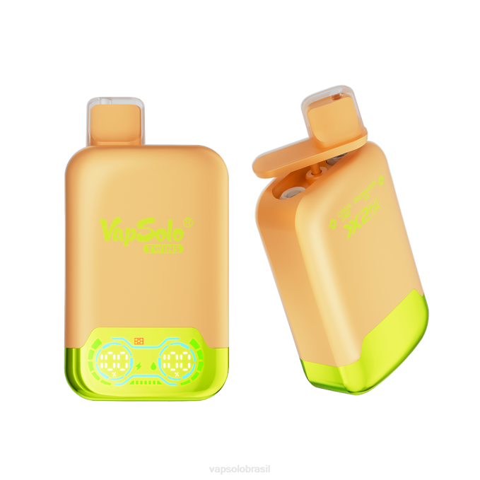 VapSolo TWINS vaporizador descartável | Vapsolo Brasil X2DR29 limão, limão e gelo de melancia