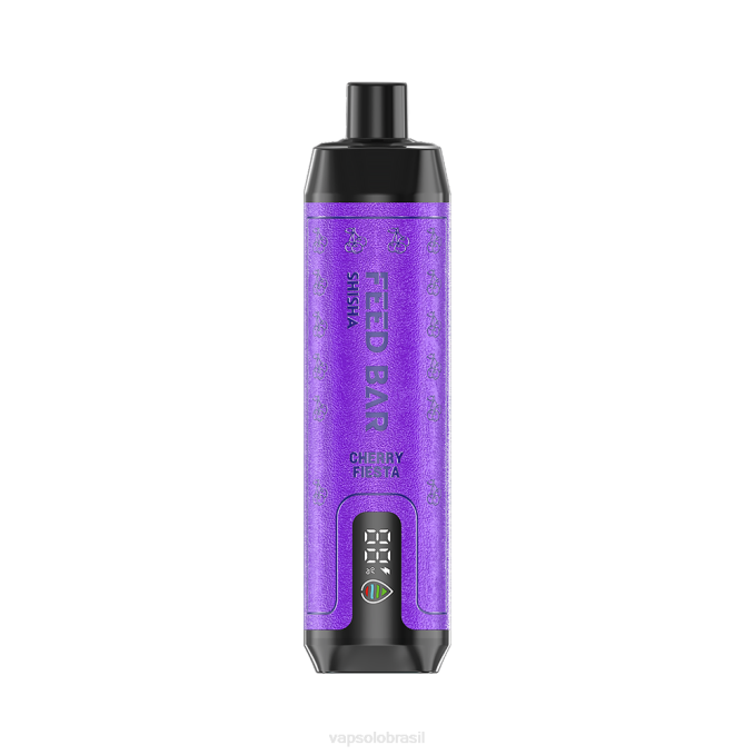 VapSolo SHISHA vaporizador descartável | Vapsolo Brasil X2DR5 festa de cereja