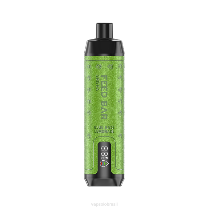 VapSolo SHISHA vaporizador descartável | Vapsolo Review X2DR3 limonada razz azul