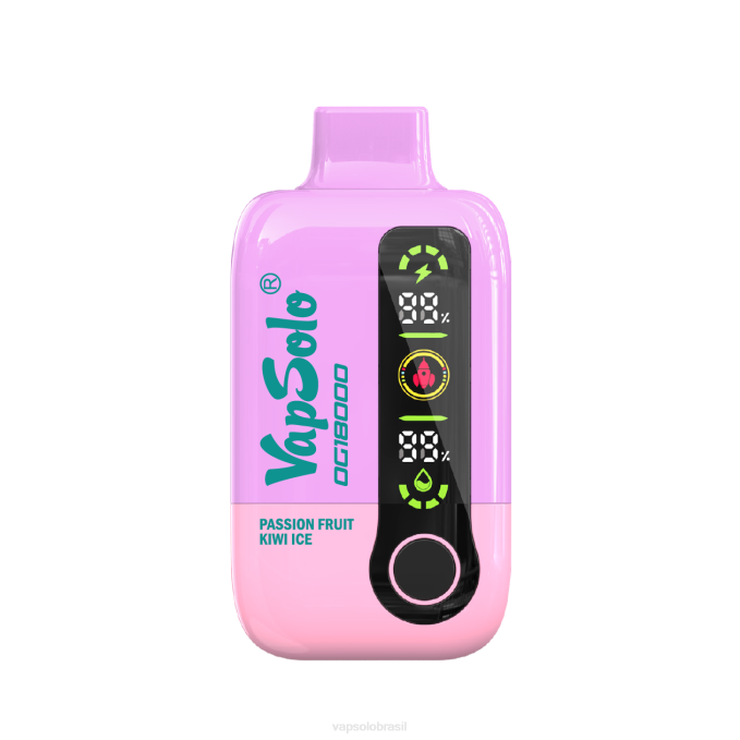 VapSolo DG18000 vaporizador descartável | Comprar Vapsolo X2DR52 gelo de maracujá e kiwi