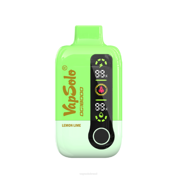 VapSolo DG18000 vaporizador descartável | Vapsolo Brasil X2DR50 limão