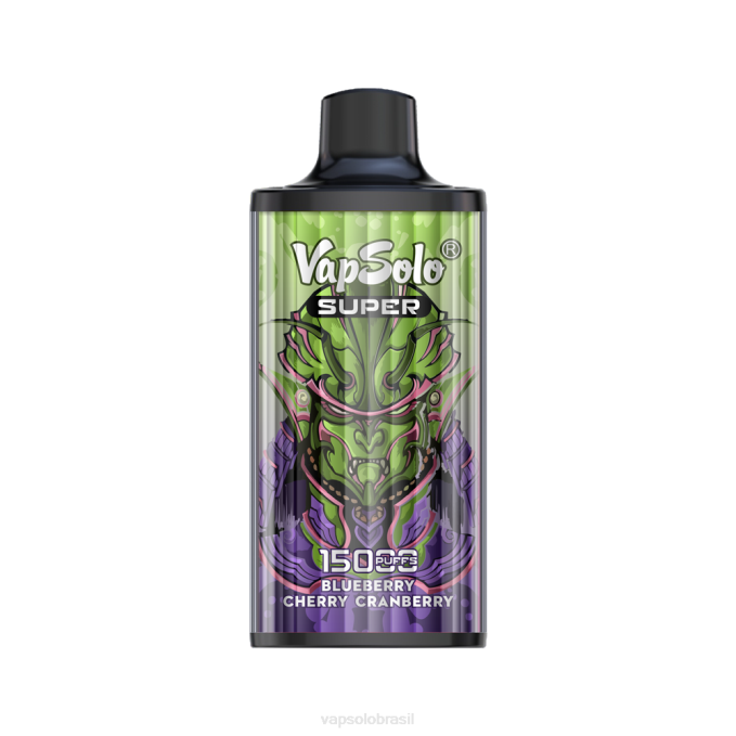 VapSolo SUPER vaporizador descartável | Comprar Vapsolo X2DR16 mirtilo cereja cranberry