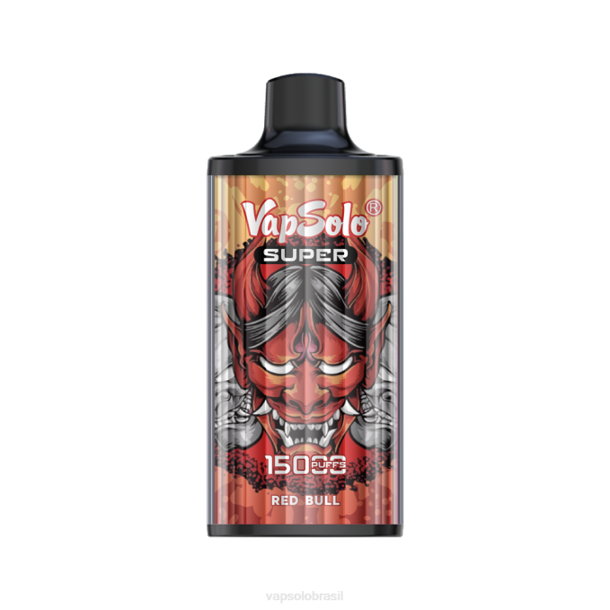 VapSolo SUPER vaporizador descartável | Vapsolo Brasil X2DR20 touro vermelho